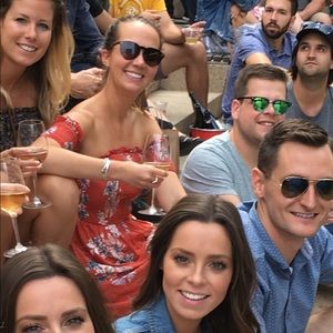 Off the shoulder summer dress